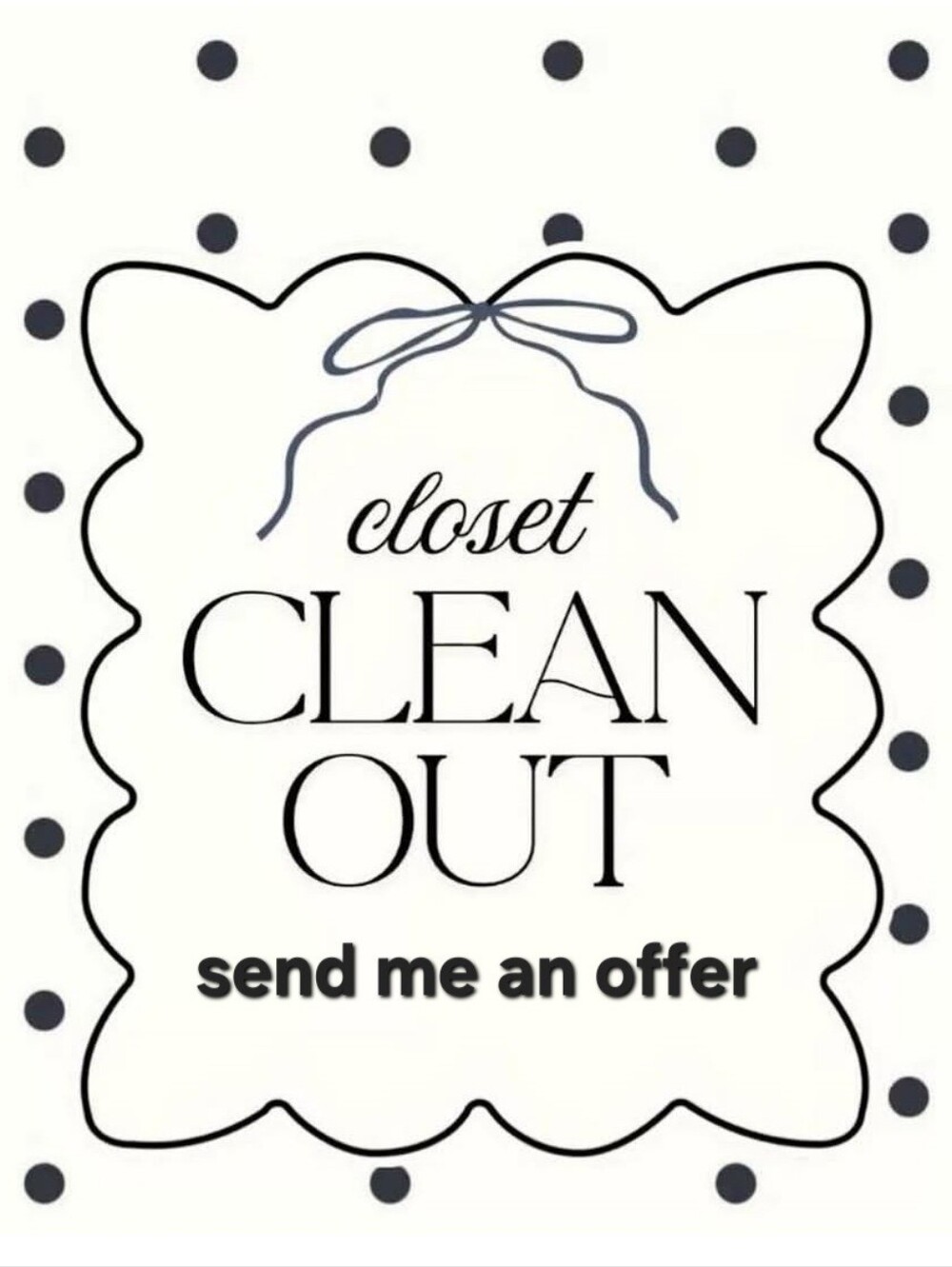Closet Clear Out